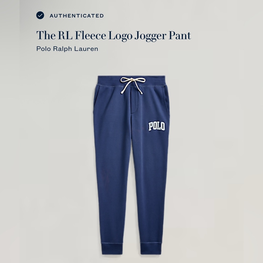 Polo Ralph Lauren Blue Jogger Pants